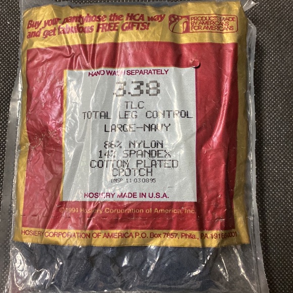 Navy Silkies Women's total leg control (2Pair Pack) large. NWNT - Picture 3 of 4